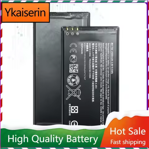 BL-4J BL-4YW BL-L4A BL 5B/5C/5CA/5CT/5F/5H/5J/5T BP 5T/3L/4L/5M/5Z Battery For Nokia Lumia C6 925 N9