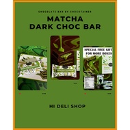 MATCHA DARK CHOCOLATE BAR BREAKFAST BAR ENERGY BAR