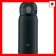 ZOJIRUSHI Zojirushi Water Bottle One Touch Stainless Steel Mug Seamless 0.36L Black SM-WA36-BA