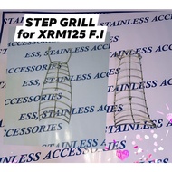 ♞,♘,♙,♟STEP GRILL for XRM125 F.I STAINLESS