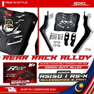 K3 Monorack Lipat Box Kotak Bracket Rear Rack Luggage Pemegang Heavy Duty Alloy MAGICBOY PNP HONDA R