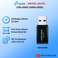 Bộ Chuyển Đổi USB Wifi Mini MERCUSYS MW300UM N300 - Hãng Phân Phối Chính Thức