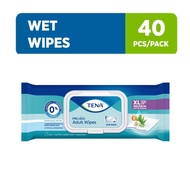 TENA Official Store - TENA Wet Wipes 40s (Bundle of 8)