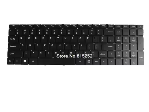 Laptop Keyboard For I-life Digital Zed Air CX7 Black Without Frame New United States US