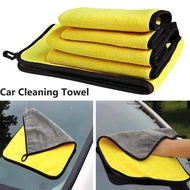 1PC Microfiber Towel for Car Cleaning Soft Microfiber Kitchen Housekeeping High Water Washing Cloth