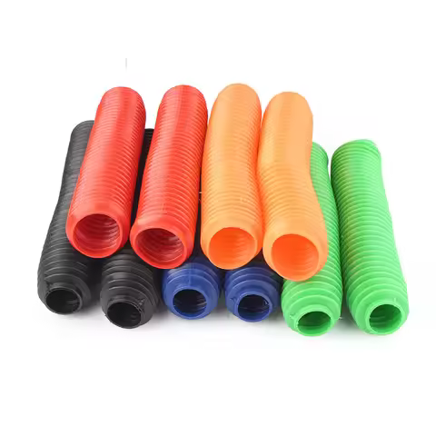 Front Fork Shock Dust Covers Gaiters Boots Rubber For Honda XLR250 EXC EXCF XC XCF SX SXF CRF XR YZF