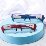 Presbyopia eyeglasses, anti-blue light reading glasses, high resolution - 2 lenses