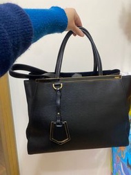 可議價 ))Fendi 黑色 2jours 