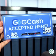 GCASH Signage lGCASH CASH IN - CASH OUT | Laminated Signage | Signage