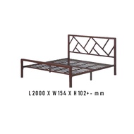 3V METAL KING BED TE960FSBN SUPER BASE