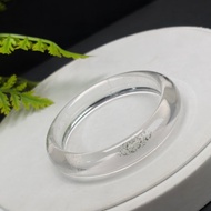 綠色幻影幽靈水晶手鐲 53MM 玻璃體金屬閃片天眼滿天星 招財助運