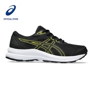 ASICS CONTEND 8 GS KIDS RUNNING SHOES IN BLACK/BRIGHT YELLOW