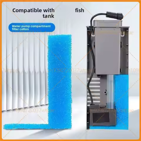 20 Pcs Filter Cotton For Xiaomi Smart Fish Tank Pump Chamber Bio Sponge Media Removable Washable Aqu