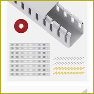↗ ✥ ∮ PVC Cable Tray Duct Slotted PVC cable trunking Wire Duct Cable Management