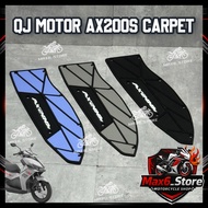 QJ MOTOR AX200S CARPET RUBBER ANTI SLIP DESIGN QJMOTOR AX200 KARPET FOOTREST PEMIJAK KAKI GETAH AX20