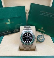 🔥2021年新鮮期🔥大熱全新👑ROLEX👑126610LV🟢綠圈🌊Submariner Date🧜‍♀️