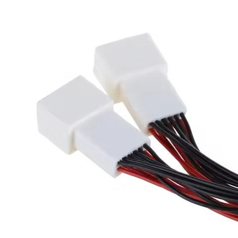 G7NA Y Cable Splitter Adapter 6+6 Plug for o for Navi AUX CDC Tuning for for Lexus