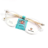 กรอบแว่นตา แว่นตา สำหรับตัดเลนส์ แว่นสายตา Fashion รุ่น Paul Frank 001 สีใส กรอบเต็ม Rectangle ทรงสว