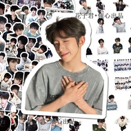 204张TF四代贴纸ins高颜值偶像周边帅照创意贴画diy手账笔记本哆啦A梦百宝26.7.4