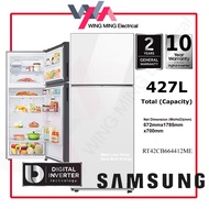 [ Save 4.0 ] Samsung 427L Bespoke Refrigerator 2 Door/Peti Ais 2 Pintu Inverter (RT42CB664412) Peti 