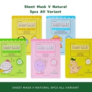 V Natural Sheet Mask / Sheet Mask V Natural