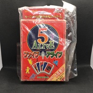 [Vintage Card Game] 5 Alive Game Board Classic Version Angel Brand Authentic Old Condition Stored In