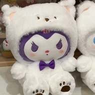 25cm Sanrio Plushies Kitty Cinnamonroll Kuromi Pochacco Stuffed Plush Doll Cos Bear Cute Toys Childr