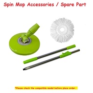 Spin Mop Replacement Spare Parts &amp; Accessories Mop Lantai Mop Spinner - Handle Assembly