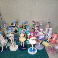Re Zero Figure Rem Ram Emilia no box
