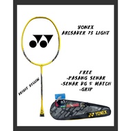 Yonex ARCSABER 73 LIGHT BADMINTON Racket ORIGINAL