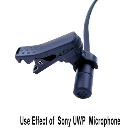 2pcs Lapel/Lavalier Microphone ABS Button Clip for SONY UWP V1/D11/D21 Sennheiser Saramonic Wireless