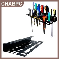 CNABPC Screwdrivers Tool Holder Organizer Hammer Pliers Wall Mounted Metal Storage Rack Organizer Wo