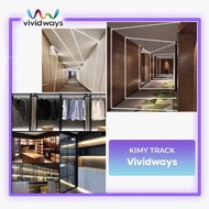 FOR DISPLAY ONLY K2 VIVIDWAYS KIMY TRACK 3METER 10FEET LED U/L/G/A/V/F Channel Strip Light Aluminum 