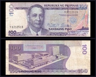 Philippines Banknote 100 Piso 2004 F+ Circulated.