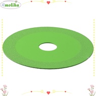 MOLIHA Glass Rock Plate Cutting Disc, Diamond 4 Inch Glass Cutting Disc, Angle Grinder 0.39in Inner Hole Green Glass Cutting Saw Wine Bottles