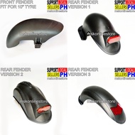 Front Fender Rear Fender with Tail and Brake Light for Electric Scooter Mober S10 T10 Panther [COD]