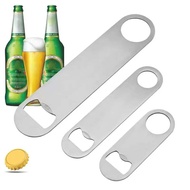 Beer bottle opener flat hottome stainless steel flat bottle opener/