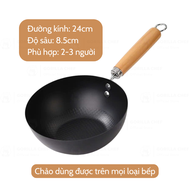 Chảo chống dính đa năng GORILLA CHEF dùng được trên mọi loại bếp 18-28cm
