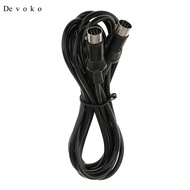 [Cuticate1] 30cm / 10ft 13 Pin CD Changer Extension Cable Male to Male for Kenwood
