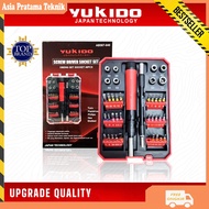 YUKIDO AB567-040 Screwdriver Set 40 Pcs Screw Driver Complete Set Torx Hex Plus Minus - Disassembly 