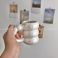 Iora Mug/Ins Mug Korea Gelas Kopi Aesthetic Korea Minimalis Cangkir