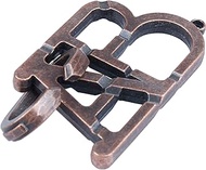 Yunteng Metal ABC Lock Puzzle IQ Test Brain Teaser for Kids and Adults