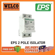 EPS 2 POLE 40A / 63A ISOLATOR/ON OFF DISCONNECTOR SIRIM