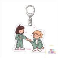 Keychain, Manga Skip And Loafer Standee Model