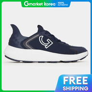 รองเท้ากอล์ฟผู้ชาย GFORE สีกรมท่า แบบไม่มีปุ่ม รองเท้าฝึกซ้อม รองเท้ากอล์ฟ