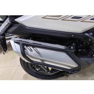 Motorcycle Carbon Steel Exhaust Pipe Bumper Protection Bar Anti Drop Bar Modified For ZONTES 368G 36