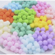 2cm Assorted pastel mixed colour pom pom craft fur balls plush balls pom pom balls rainbow cloth bal