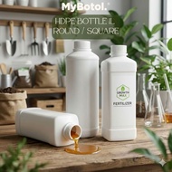 [mybotol] HDPE BOTTLE 1L | FERTILIZER CHEMICAL BOTTLE 1000ML | DETERGENT BOTTLE 1000ML