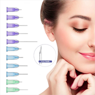 100Pcs Painless Small Needle 32G 34G 4Mm 30G Micro-Plastic Injection Cosmetic Sterile Needle Too