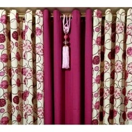 ALTERRA PINK Ring curtains ready to ship 5ft